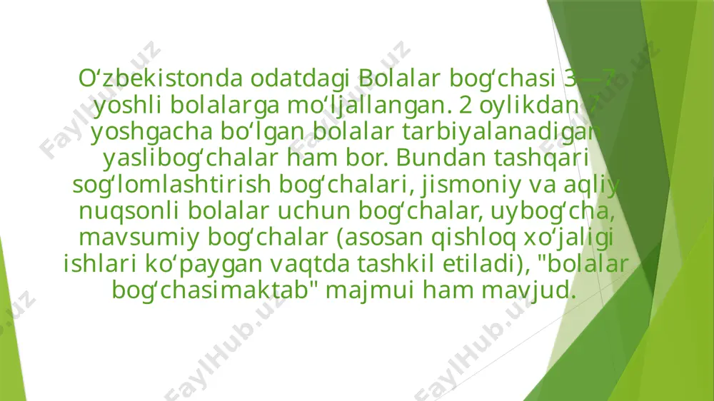 bolalar bog'chalari tarixi - Page 4