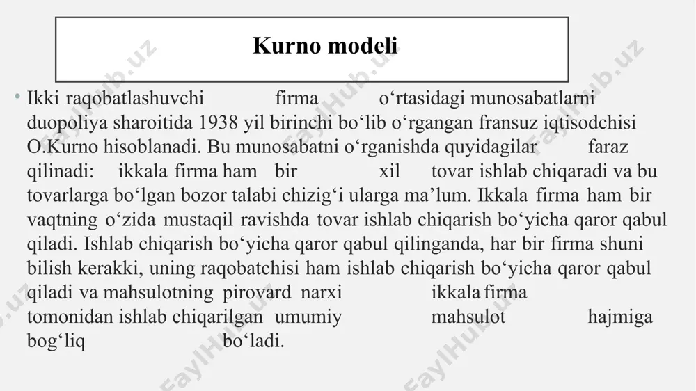 oligopoliya va monopolistik raqobat - Page 4