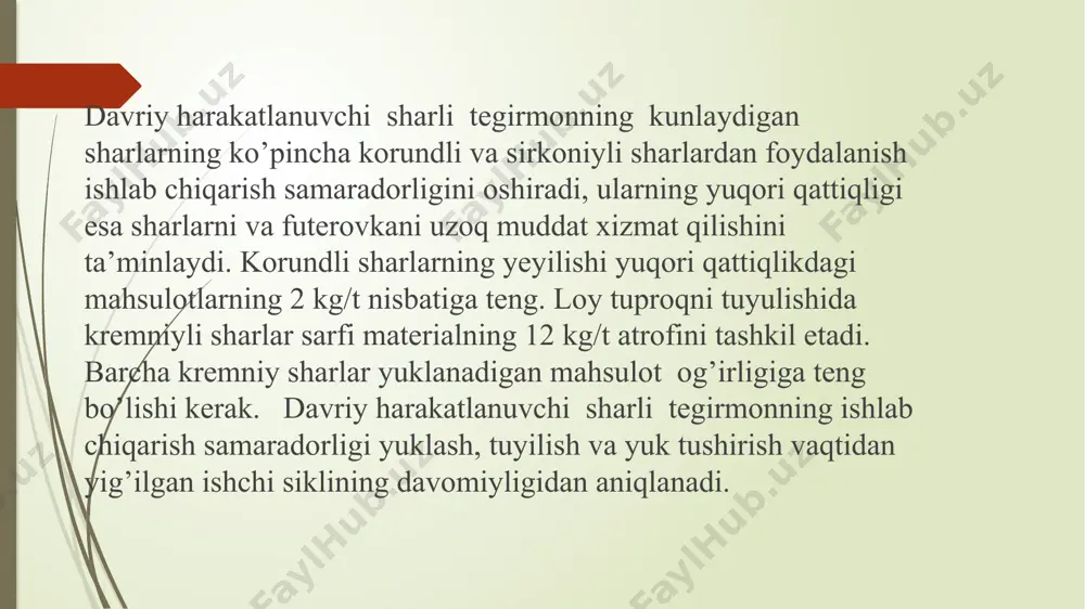davriy harakatlanuvchi sharli tegirmonlar - Page 5