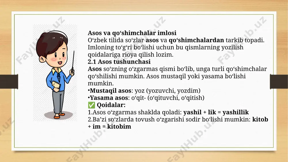 yumshoq birliklar. asos va qo'shimchalar imlosi - Page 5