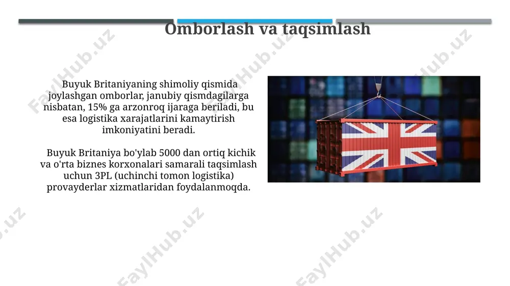 angliyaning logistika tizimi - Page 5