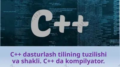 c++ dasturlash tili — PPTX