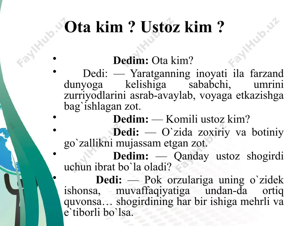 ustozlik sharafi - Page 5