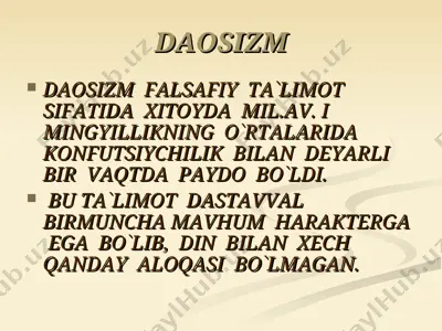 daosizm — PPT