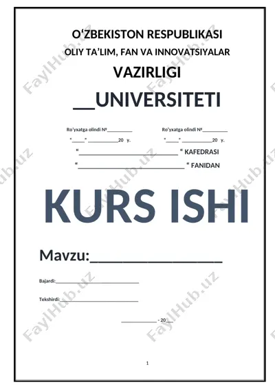 hayvonlar olamidagi evolyutsiyasi — DOCX