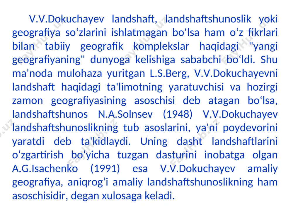landshaftshunoslik va dehqonchilik asoslari kafedrasi - Page 5