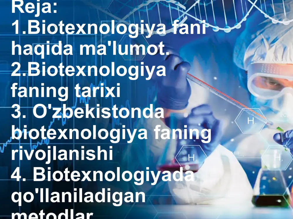 biotexnalogiya fanining rivojlanish tarixi - Page 2
