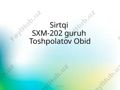 atmosfera haqida umumiy tushuncha — PPTX