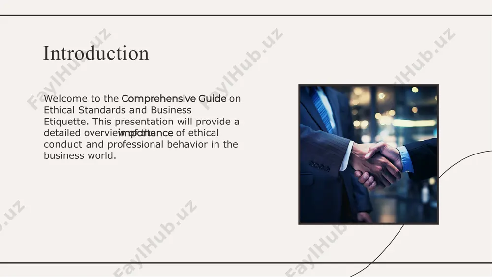 ethical standards and business etiquette: a comprehensive guide - Page 2