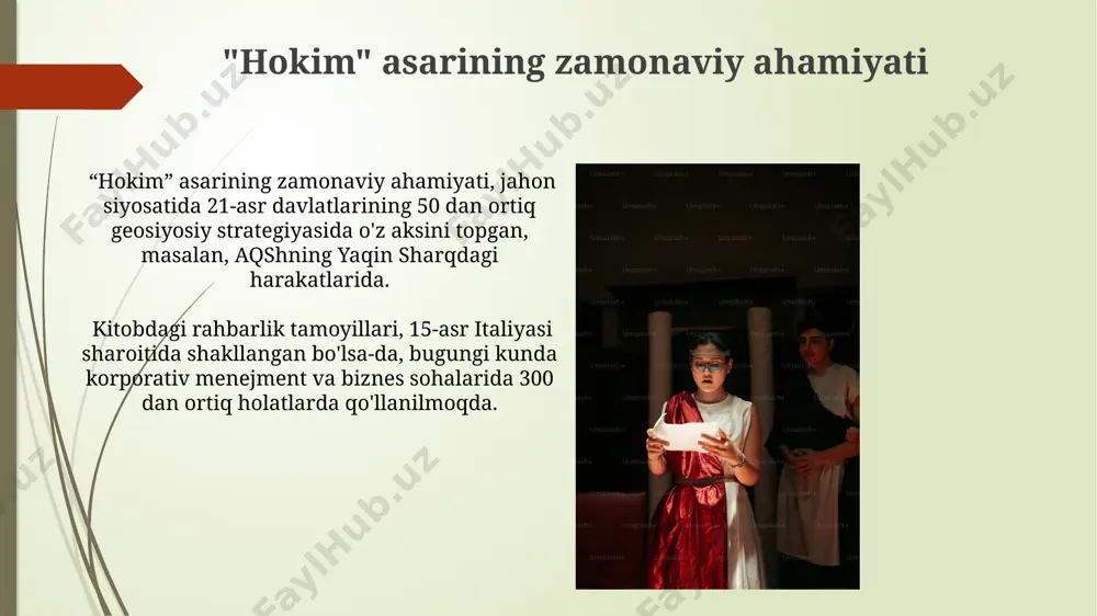 makiavelining hukmdor asari bo‘yicha taqdimot - Page 3