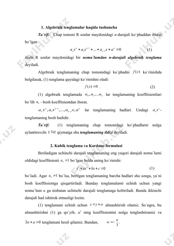 1 x x - ) ( 1 x f n x x x x ,... , , 3 2 1 r n p m x x x x x x a x f ) ...( ) ( ) ( ) ( 2 1 - - - = q p 0 ... 1 2 2 1 1 0 = + + + + + - - - n n n n n a x a x a x a x a n a 0 a n x 0 6 11 6 2 3 = - + - x x x 3 0 6 1 11 1 6 1 ) 1 ( 2 3 = - × + × - = f 1 - x 6 11 6 2 3 - + - x x x 1 - x 2 3 x x - 6 5 2 + - x x x …