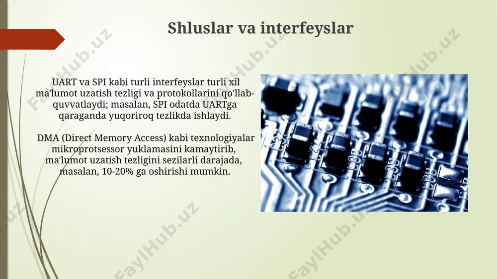 mikroprotsessorlar asosida ma'lumot uzatish - Page 5