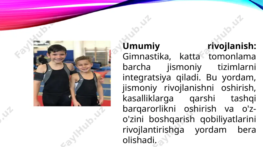 gimnastika mashg'ulotlarini o'rgatish usullari - Page 5