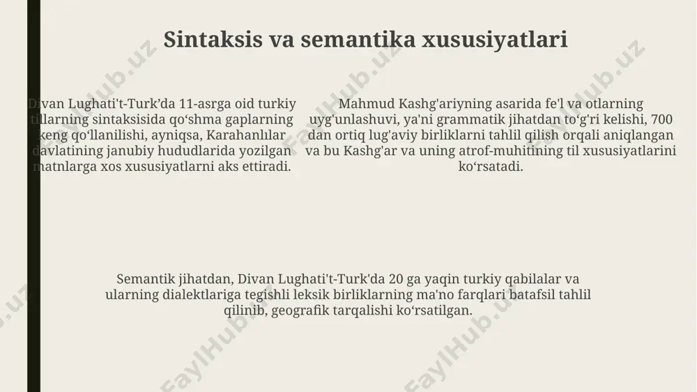 mahmud koshģariy va uning "devonu luģoti-at turk "asari - Page 5