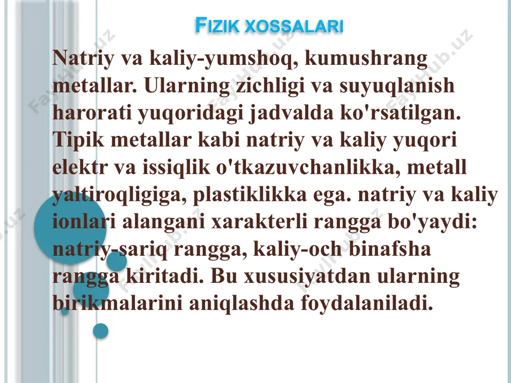 natriy va kaliyning xossalari - Page 5