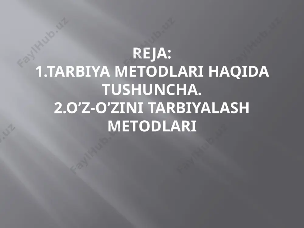 tarbiyaning umumiy metodlari - Page 3