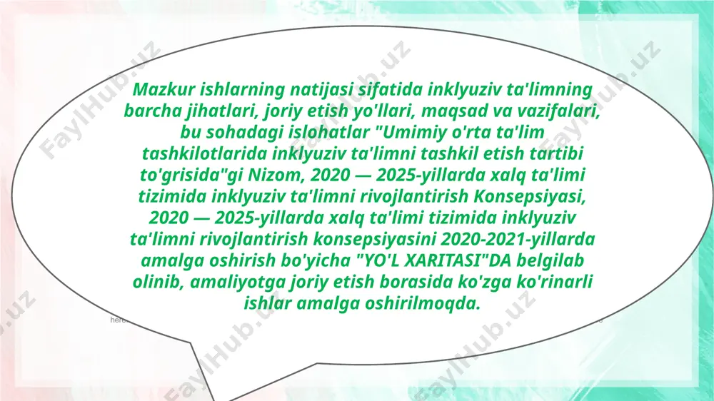 oʻzbekistonda imkoniyati cheklangan bolalar uchun inklyuziv taʼlim - Page 4