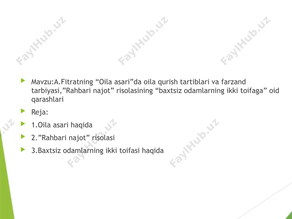 ikkala millat a'zolari ishchan va xarakatchandir. lekin ko‘z oldimizga ularni keltirib, muxokama qilsak, ko‘ramizki, ingliz millati belgiya xalqidan yuz barobar ko‘proq kuch va shavkati e'tiborga egadir qizig‘i shundaki, ingliz va belgiyalik millatlar o‘rtasida ilmu-amal va sa'y xarakatda farq yo‘q.unda shavkatu shon va izzat bobida shuncha farq qaerdan? bu savolning javobini xar ikkala millatning umumiy sonidan topsa bo‘ladi, ya'ni ingliz milatining axolisi 44 ming, belgiyaliklar esa 7,5 mingga yetadi. shuning uchun xam ingliz millatining umumiy sa'y-xarakati va amali belgiyalikning sa'y-xarakati va amalidan bir necha marotaba unumlidir. ingliz millatining kuchi va izzati, e'tibori xam ana shu sa'y va amallarinning natijasidir. shundan kelib chiqib, ovropa xukmdorlari o‘z millatlarining sonini ko‘paytirishga xarakat qiladilar. ovropa olimi o‘z xalqining nufuziga putur yetsa,: “ey! mamlakatimizning sharafi va e'tibori qolmayapti, millatimiz nest-nobud bo‘ladi. sharafimizni, vatan va millatimizni himoya qilish uchun farzand yetishtiringiz,”- deya dod soladi”. ko‘ramizki, oila va farzand masalasi erkak yo ayolning xususiy masalasi emas. farzand nafaqat …