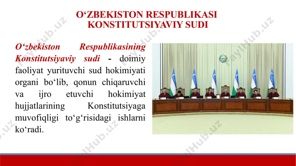 o‘zbekiston respublikasining sud hokimiyati - Page 5