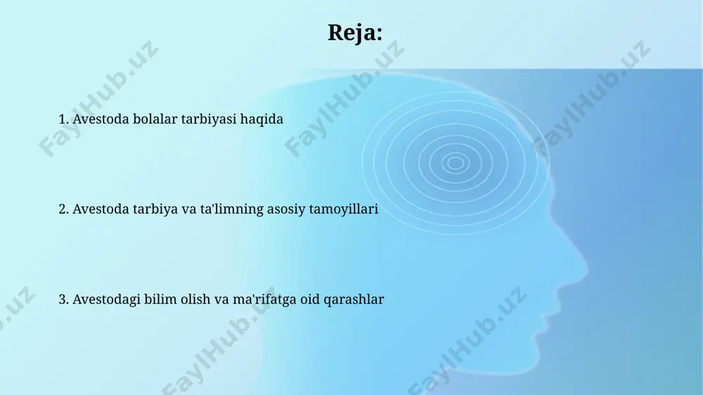 "avesto"da ta'lim tarbiyaga oid fikrlar - Page 2