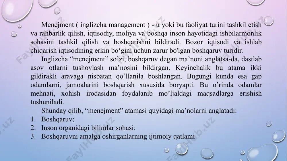 tayyorlash edi. ta’lim ishini rivojlantirish uchun 1918 yilda toshkentning eski shahar qismida o‘zbek bolalari uchun 4-bolalar bog‘chasi tashkil qilindi. 1919 yilda esa samarqandda 2-bolalar bog’chasi va 3-bolalar uyida maktabgacha guruhlar ochildi. 1926 yilga kelib maktabgacha ta’lim muassasalarida (jami 40 ta) 2000ga yaqin bolalar bomgan.2 maktabgacha tarbiya muassasi xodimlarining malakasini oshirishga qaratilgan ta’lim dasturi ishlab chiqildi. 1927 yilda boshlangan - ayollaming “hujum” harakati munosabati bilan bolalaming bolalar bog‘chasiga berish hollari yanada ko‘paydi. kasaba uyushmalari va yirik fabrika-zavodlarda ishlayotgan ayollarga yordamchi tashkilot sifatida yozgi sog‘lomlashtirish . maydonchalari tashkil etildi. xx asrning 30-yillarida bolalar bog‘chalarining tozalik va metodik yordam holatini tekshirish keng tarqaldi. bu tekshirishlar natijalariga ko‘ra xonalar va maydonchalaming jihozlanmaganligi, asbob-uskunalar bilan ta’minlanmaganligi, • tozalik me’yorlariga amal qilinmasligi kabi kamchiliklarga qarshi kurash olib borilgan. qishloqlardagi bolalar bog‘chalari va maydonchalari ta’lim muassasalariga nisbatan bo‘lgan salbiy qarashlar tufayli katta qiyinchiliklarga duchor bo’lgan. 1930 yilda o‘zbekistonda respublikaning barcha katta shaharlari va viloyatlarida o‘z bominmalariga ega …