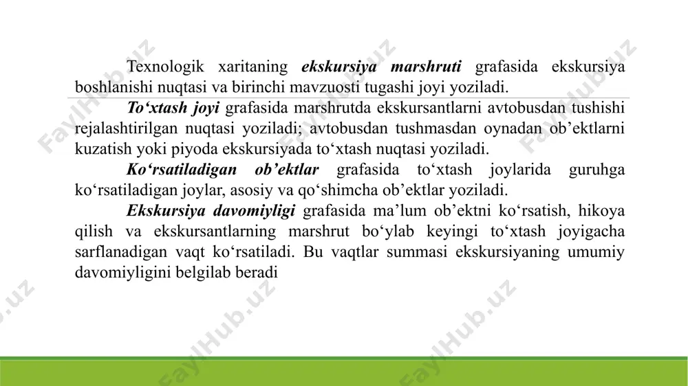 ekskursiyaxizmati marshrutini tuzish va sinov ekskursiyasi - Page 5