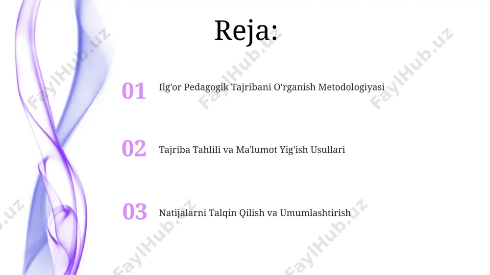 oshiradi. sanoat tajribasi va amaliyot tahlili sanoat tajribasi va amaliyot tahlili jarayonida kamida 3 ta turli manba (masalan, intervyu, kuzatish, hujjatlar)dan foydalanish ma'lumotlarning ishonchliligini oshiradi va tadqiqot natijalarining obyektivligini ta'minlaydi. sanoat tajribasi va amaliyot tahlilining samaradorligini baholashda, 4 ballli shkala bo'yicha (1-past, 4-yuqori) baholash mezonlari aniq va o'lchanuvchan bo'lishi kerak, bu esa tadqiqotning ob'ektivligini ta'minlaydi. ta'lim muassasalarida o'tkazilgan 50 dan ortiq amaliy mashg'ulotlarning tahlili shuni ko'rsatadiki, o'quv jarayonida innovatsion texnologiyalarni qo'llash o'quvchilarning bilim darajasini 15-20% ga oshiradi. tavsiyalar va xulosalar тажрибали ўқитувчиларнинг 70%и инновацион усулларни қўллашда юқори кўрсаткичларга эга бўлиб, уларнинг ўқувчиларининг академик ютуқларида 20% га ўсиш кузатилди. тадқиқот натижалари 3 та асосий йўналишдаги 15 та мактаб ўқитувчиларининг тажрибасини таҳлил қилиб, педагогик маҳоратнинг 5 та асосий мезонларини аниқлади. олинган маълумотларни ишлов беришда spss дастури ва коррелятсион таҳлил усулидан фойдаланилди, бу эса 0,8 коэффициенти билан ишончлилигини таъминлади. ekspert baholari va reytinglar reytinglarni aniqlashda kamida 3 ta mustaqil manbadan ma'lumot yig'ish va …