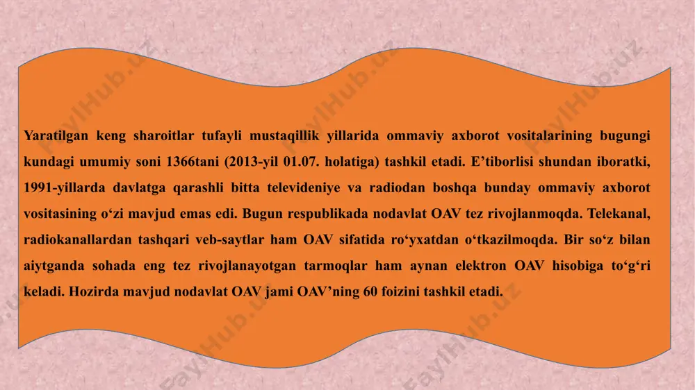 ommaviy axborot vositalari faoliyati - Page 5