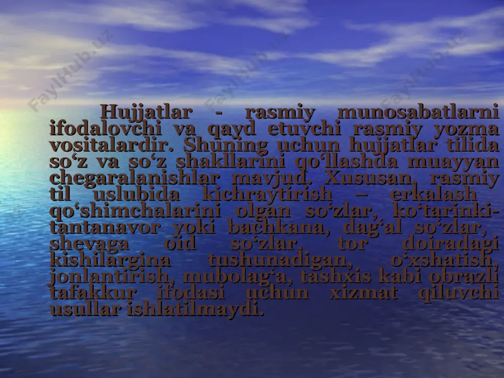 rasmiy-idoraviy uslub va uning uslubi xususiyatlari - Page 4