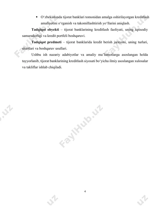 ‘larni qisqa muddatga jalb etgan bo‘lsa va bu mablag‘larni uzoq muddatli ssudalarga joylashtirsa, bankning majburiyatlari bo‘yicha to‘lovlarni o‘z vaqtda amalga oshira olishi bir muncha muammolar bilan bog‘liq bo‘lishi, bu esa o‘z navbatida bankning moliyaviy holatiga salbiy ta’sir ko‘rsatishi mumkin. undan tashqari jalb etilgan va qo‘yilgan mablag‘larning mutanosibligi tamoyili banklarda depozitlarni jalb etishga qiziqishini kuchaytirish va bu mablag‘lardan unumliroq foydalanishga qaratilgan. bu tamoyil asosida ishlash tijorat banklarni likvidligini oshirishga yordam beradi. kredit – bu vaqtincha bo‘sh turgan pul mablag‘larini iqtisodiy subyektlar o‘rtasida qaytarish sharti bilan taqsimlash jarayonidir. kredit tizimi bozor iqtisodiyotining ajralmas qismi bo‘lib, u ishlab chiqarish, savdo, xizmat ko‘rsatish va boshqa sohalarni moliyalashtirishga xizmat qiladi. kreditning iqtisodiy mohiyati shundaki, u vaqtinchalik bo‘sh mablag‘larni jamlash, ularni muhtoj subyektlarga taqsimlash va iqtisodiy o‘sishni rag‘batlantirish vositasi hisoblanadi. kredit vositasida korxonalar ishlab chiqarish hajmini kengaytirishi, tadbirkorlar o‘z biznesini rivojlantirishi va iste’molchilar o‘z ehtiyojlarini qondirishi mumkin. pul izidan quvish orqali kredit atamasining kashf qilinishi kishilik …