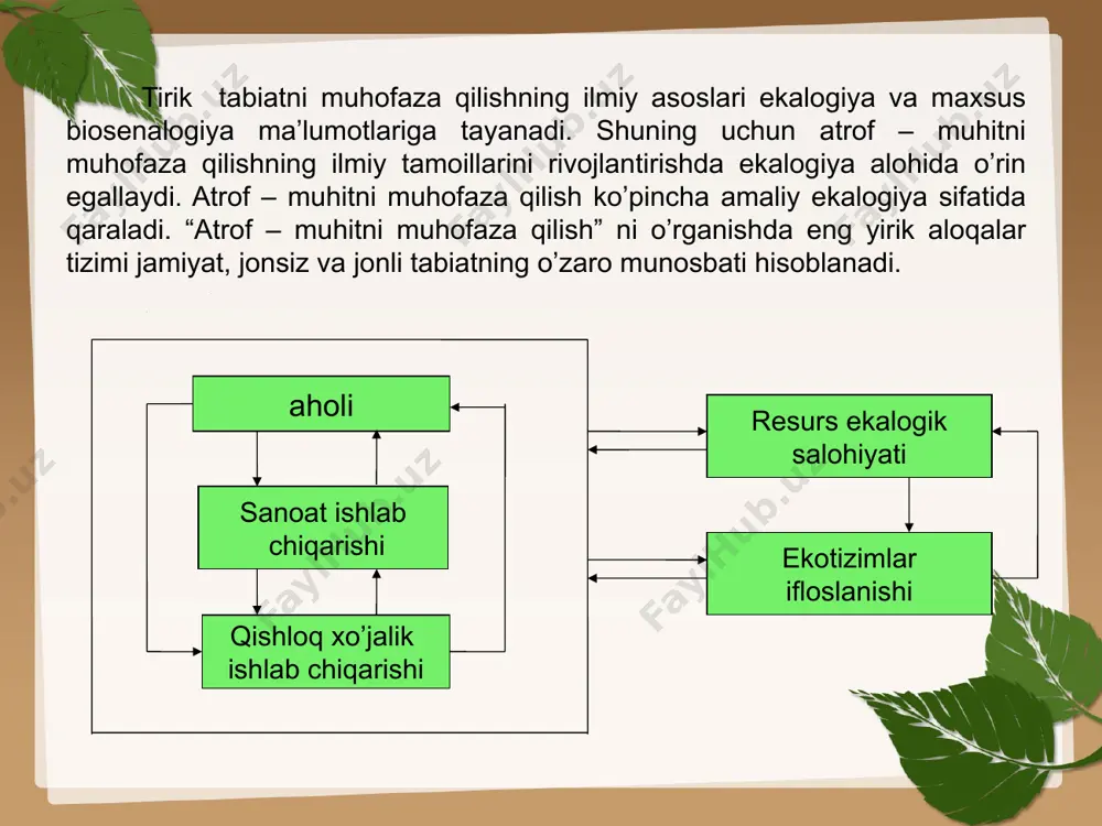 atrof muhit va ekologik muammolar - Page 5