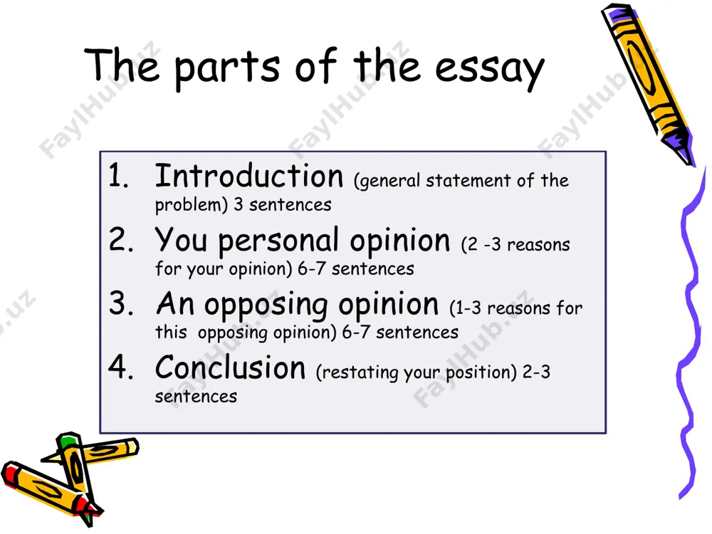 how to write an opinion essay - Page 3