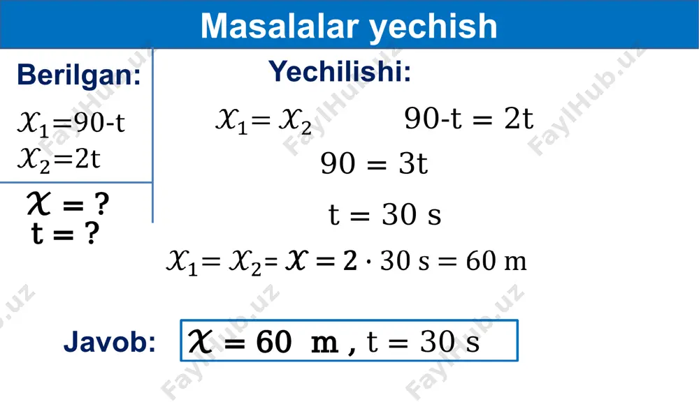 masalalar yechish - Page 5