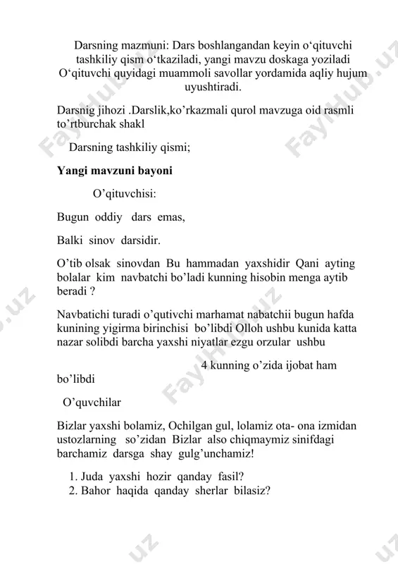 narsa va shaxs belgisini va sanog’ini bildirgan so’zlar - Page 4
