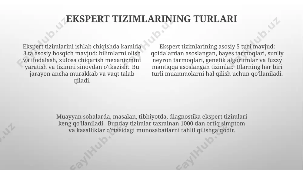 ekspert tizimlari va ularning turlari - Page 4