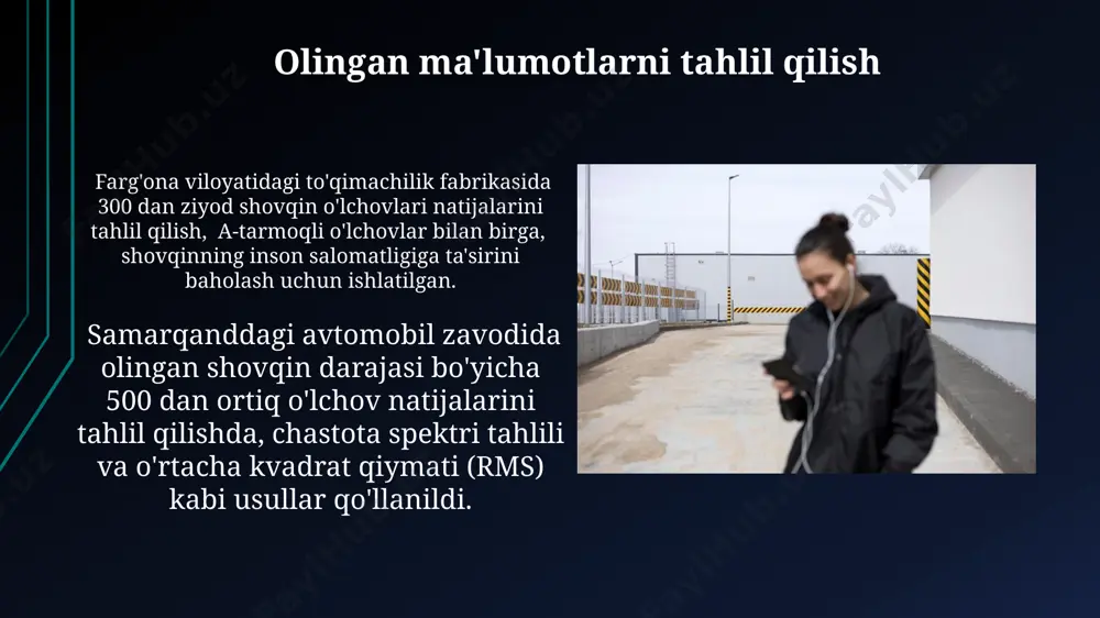 korxonalarda shovqinni tekshirish va baholash - Page 4