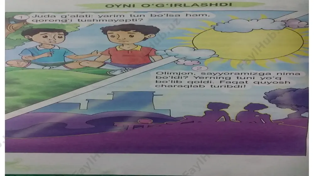 oyga kim birinchi chiqadi? o‘yini darsi - Page 5