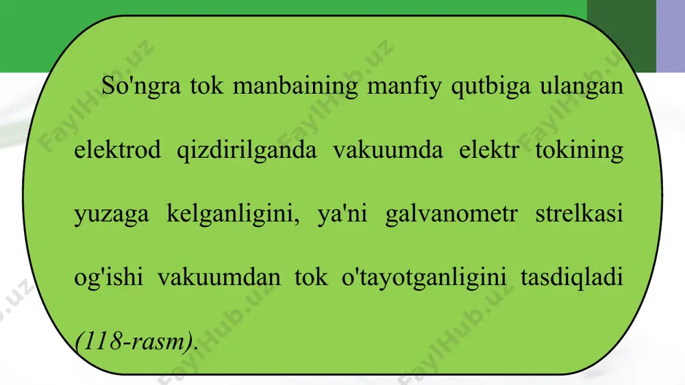 vakuumda elektr toki 8 - sinf - Page 5