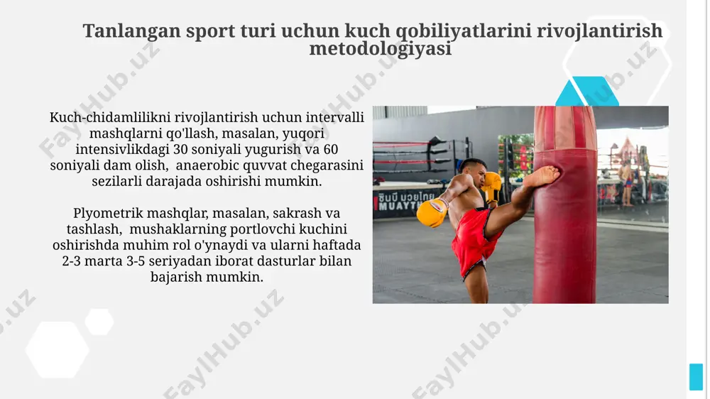 tanlangan sport turida kuch qobiliyatini tarbiyalash uslubiyati - Page 5
