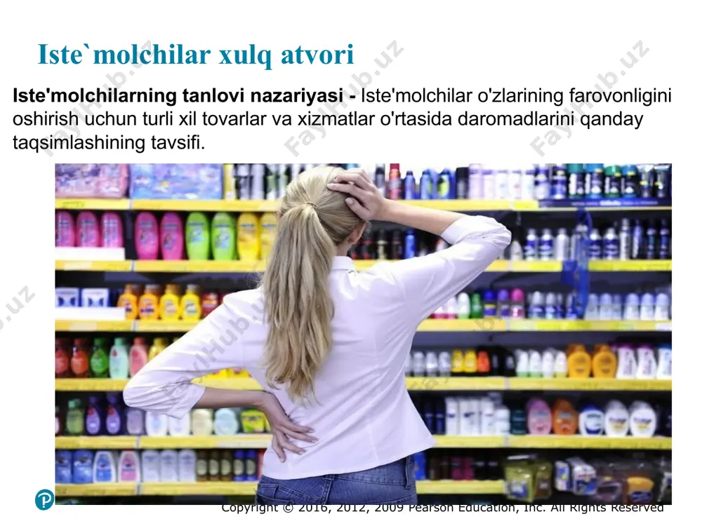 i tasvirlashning amaliy usulini topishdir. iste'molchining turli xil tovarlarga bo'lgan afzalliklarini grafik va algebraik tarzda qanday tavsiflash mumkinligini ko'rib chiqamiz. 2. byudjet cheklovlari: albatta, iste'molchilar narxlarni ham hisobga olishadi. shuning uchun biz 2-bosqichda iste'molchilarning cheklangan daromadlari mavjudligini hisobga olamiz, bu esa ular sotib olishi mumkin bo'lgan tovarlar miqdorini cheklaydi. bunday vaziyatda iste'molchi nima qiladi? uchinchi bosqichda iste'molchilarning afzalliklari va byudjet cheklovlarini birlashtirib, bu savolga javob topamiz. 3. iste'molchilar tanlovi: iste'molchilar o'zlarining afzalliklari va cheklangan daromadlarini hisobga olgan holda, o'zlarining qoniqishlarini maksimal darajada oshiradigan tovarlarning kombinatsiyalarini sotib olishni tanlaydilar. ushbu kombinatsiyalar turli xil tovarlarning narxlariga bog'liq bo'ladi. shunday qilib, iste'molchilar tanlovini tushunish bizga talabni, ya'ni iste'molchilar sotib olishni tanlagan tovar miqdori uning narxiga bog'liqligini tushunishga yordam beradi. ushbu bobning uchta bo'limi. shundan so'ng biz iste'molchilar xulq-atvorining yana bir qator qiziqarli jihatlarini o'rganamiz. masalan, iste'molchilarning xatti-harakatlarining haqiqiy kuzatuvlaridan qanday qilib iste'molchilarning afzalliklarining mohiyatini aniqlash mumkinligini bilib olamiz. shunday qilib, agar iste'molchi xuddi …
