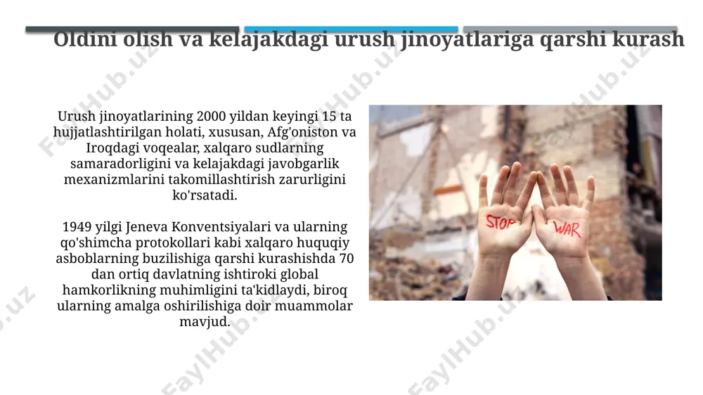harbiy jinoyatchilikka qarshi kurash - Page 5