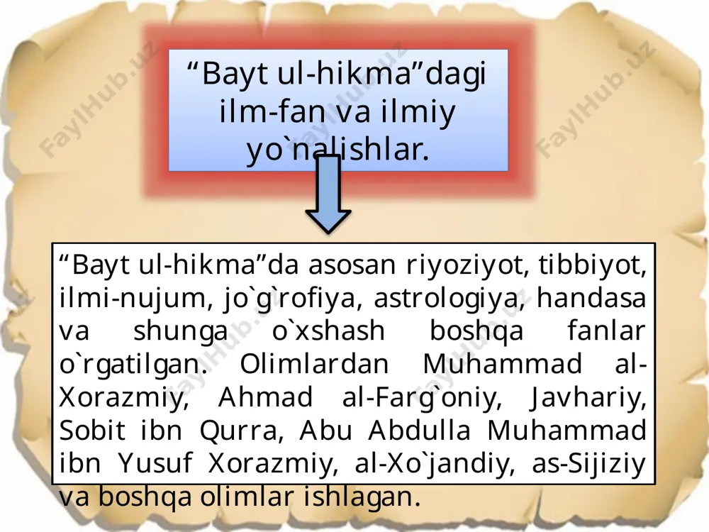yili noma’lum bo‘lsa-da, u yoshlik yillarini koshonda o‘tkazib, riyoziyot va falakiyot ilmiga qiziqib, kadimgi gretsiya, eron va markaziy osiyolik mashhur olimlarning asarlarini tarjima qilib, ularga sharhlar yozgan. u tabobat, mantiq, huquqshunoslik, adabiyot fanini yaxshi bilgan. keyinchalik koshiy hirotga kelib, shohrux saroyida xizmat qilgan va unga atab “elxon zij”ini takomillashtirish uchun “xoqon ziji” (“ziji xoqoniy dar takmili “ziji elxoniy”) nomli astronomik asarini bitgan. uning bu asari o‘z davridagi astronomiya sohasidagi eng yetuk asarlardan hisoblangan. qozizoda rumiyning maslahati bilan ulug‘bek 1416 yili al-koshiyni samarqandga taklif etgan va u hayotining so‘nggi yillarigacha samarqandda yashab, taxminan 1429 yilda vafot etgan. qozizoda rumiy jaloliddin rumiy — jahon adabiyotining muazzam siymolaridan biri. u o‘zidan keyingi sharq va g’arb so‘z san’atiga katta ta’sir o‘tkazdi. hofiz sheroziy, abdurahmon jomiy, alisher navoiy, mirzo abdulqodir bedil kabi buyuk so‘z ustalari mavlononi o‘zlariga ustoz deb bilishgan. buyuk hyote abulqosim firdavsiy, shayx sa’diy, xo‘ja hofizlar qatorida jaloliddin rumiy ijodini ham «xizr chashmasi» …