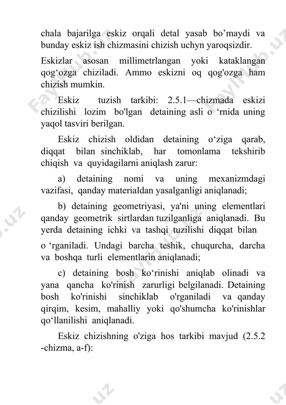 detallning diametrik proyeksiyasida qirqim bajarish - Page 4