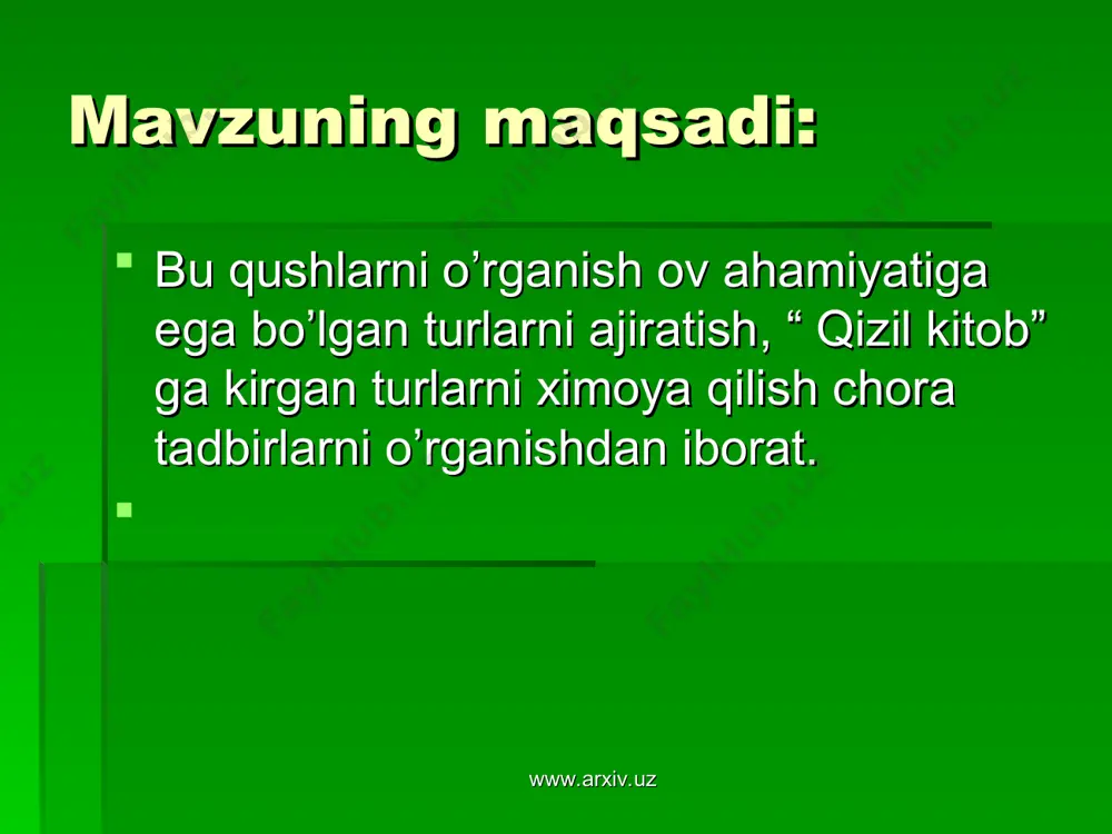 farg’ona vodiysi hayvonlarining bioxilma xilligini saqlash muammolari - Page 3