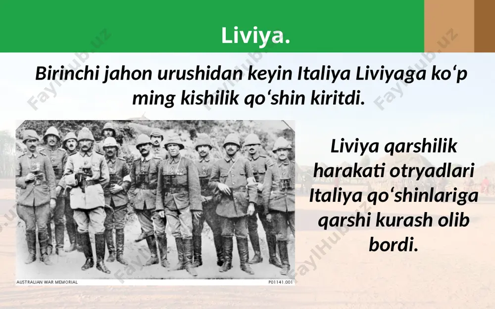 1918 – 1939-yillarda afrika mamlakatlari 10- sinf - Page 5