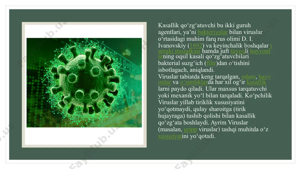 viruslar ularning tuzilishi va kimyoviy tarkibi - Page 4