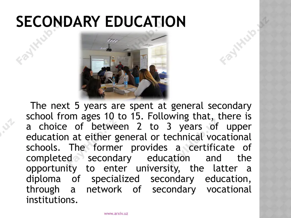 the educational system of uzbekistan - Page 5