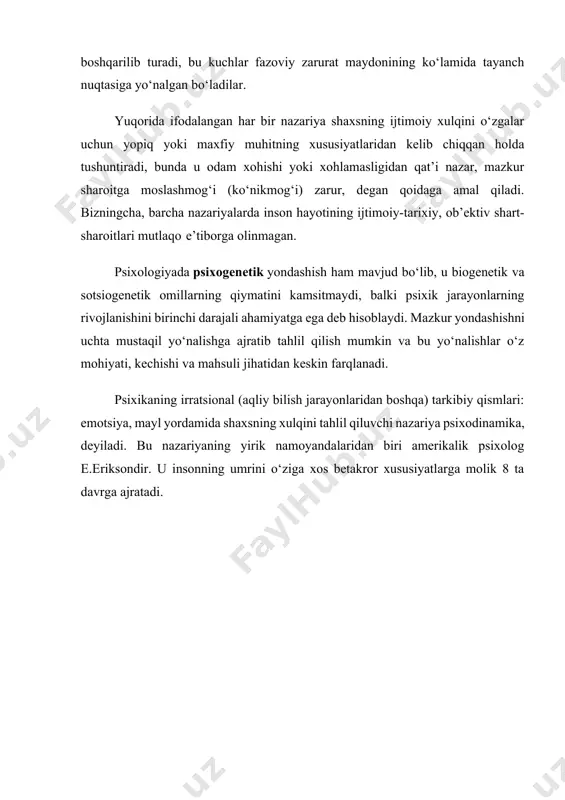 ontogenez psixologiyasining fan sifatida shakllanishi - Page 5