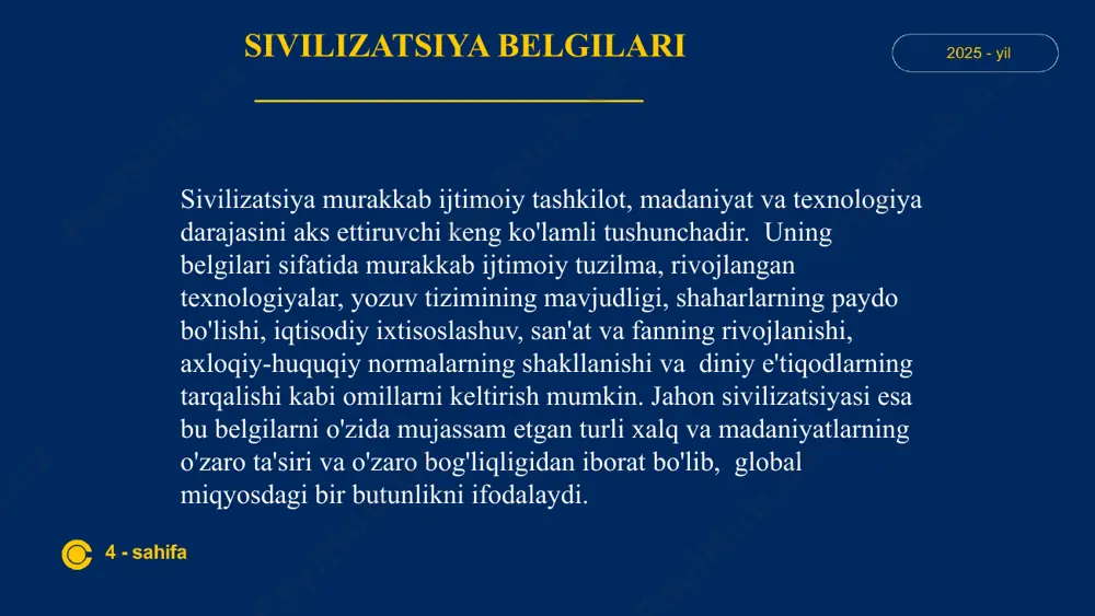 sivilizatsiya tushunchasi va jahon sivilizatsiyasi - Page 4