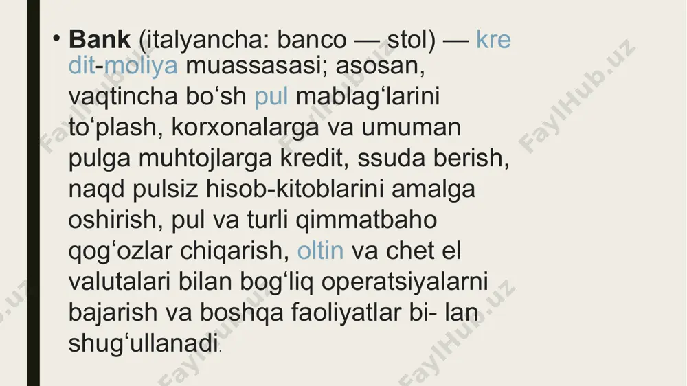 bank tizimining yillik taqqoslanishi - Page 2